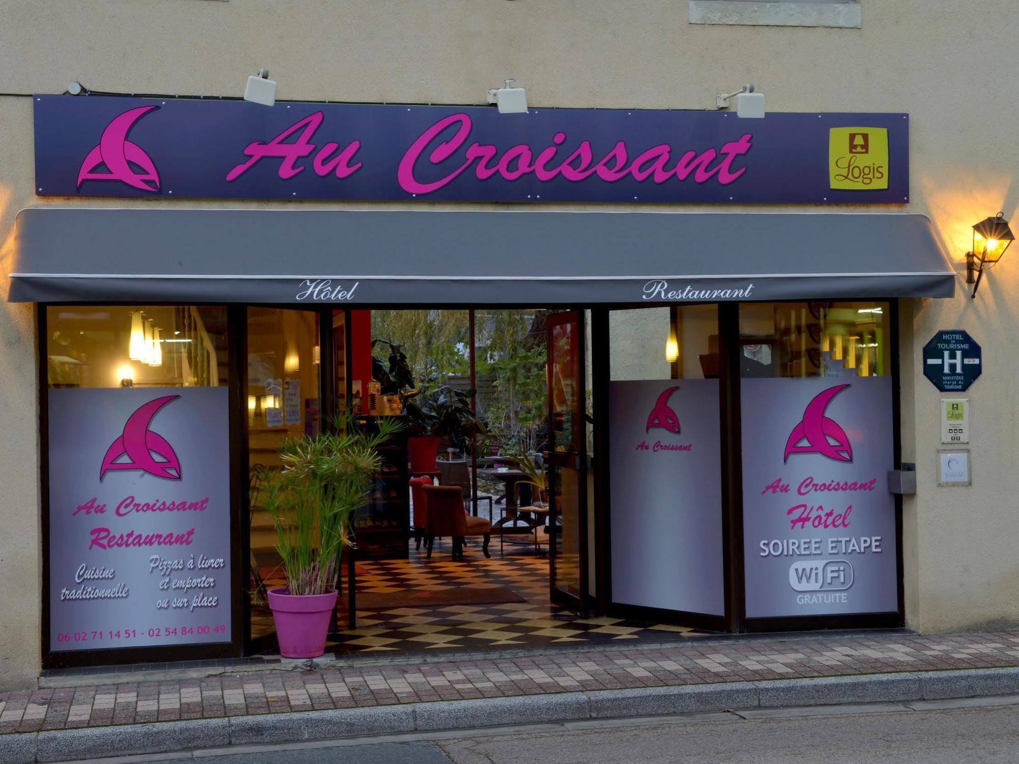Logis Hotel Au Croissant Buzancais Экстерьер фото